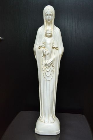 Hl.  Maria - Madonna Mit Jesuskind Maria - Laach - Beuron Ca.  1920 - Jugendstil Bild