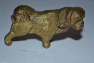 WunderschÖner Wiener Bronze Hund Um 1900 / Austria / Dog Figur Bild