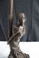 Bronze Skulptur - L ' Otage Von Emmanuel Villanis Handarbeit 1950-1999 Bild 3