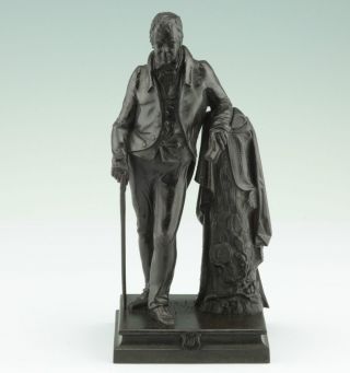 Carl Wilhelm Kratzenberg Berliner Eisen Statue 1834 Walter Scott Devaranne Fer Bild