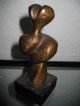 Moderne Bronze Skulptur Signiert Und Nummeriert Gießereizeichen 1950-1999 Bild 10