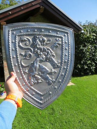 Großes Schild Wappen Bayern - Löwe Wappenschild Metall Tolle Deko Bild
