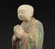 30 Cm Alte Sammeln Handbemalt Schöne Buddha Skulpturen,  Holz,  China Selten Asiatika: China Bild 1