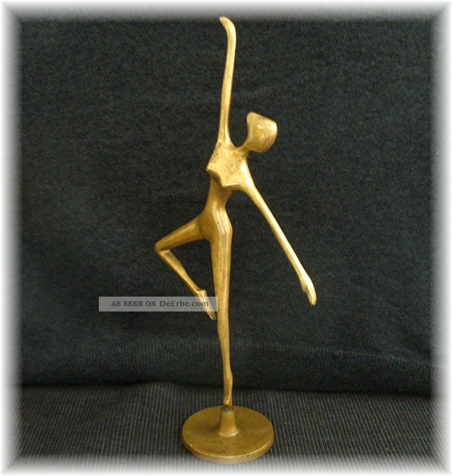 Top Grosse Art Deco Bronze Hagenauer Wien TÄnzerin Vienna 1900-1949 Bild