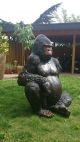 Gorilla Affe Garten Figur Skulptur Ab 2000 Bild 1