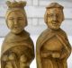 3 Alte Krippenfiguren Konvolut Heilige Familie Geschnitzt Alpenregion Tirol 1850 Krippen & Krippenfiguren Bild 3