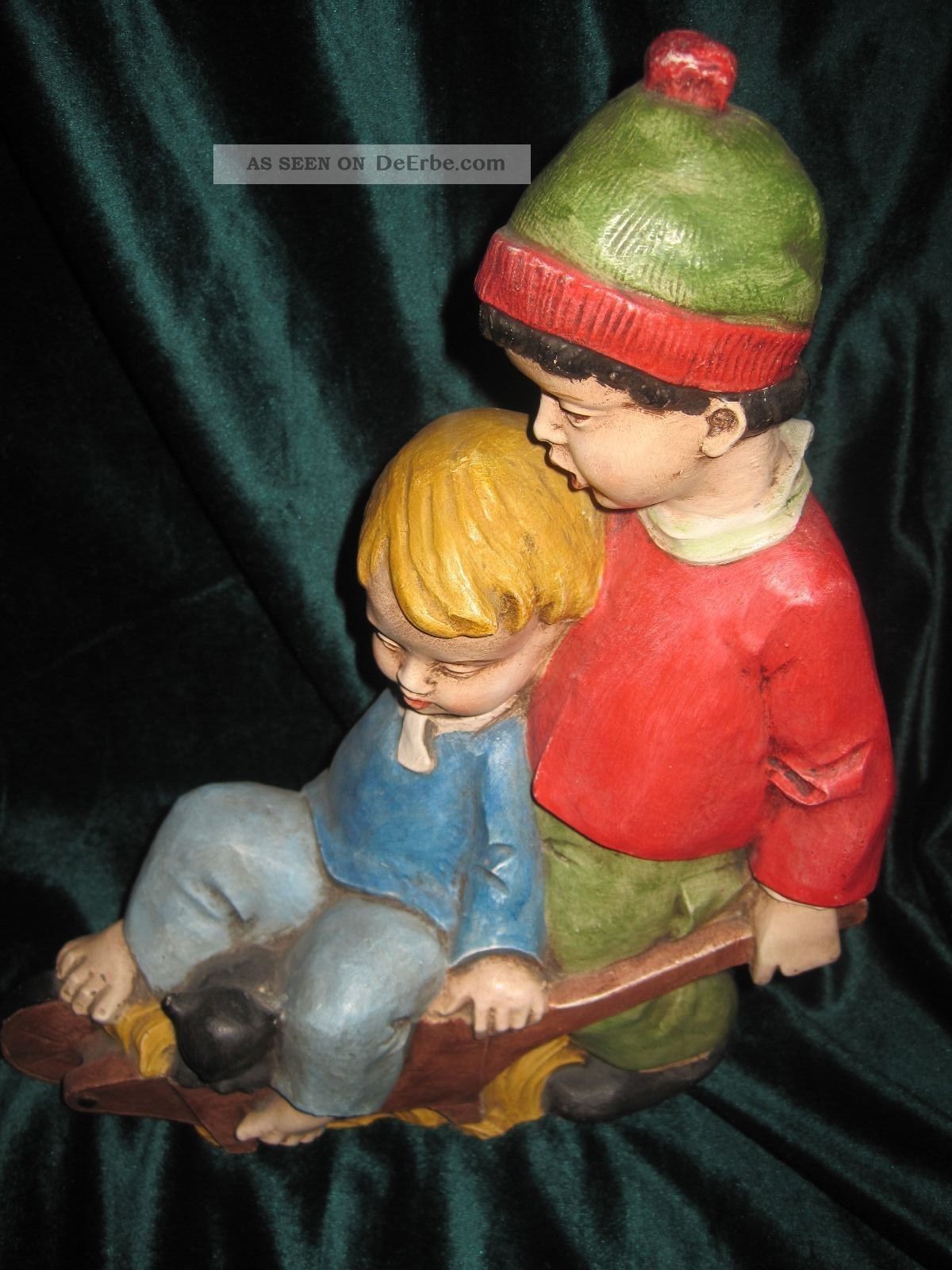Achatit Kinderfigur Naturstein Sammlerobjekt 1950 P 1950-1999 Bild