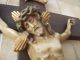 Antiker Originaler Jesus Aus Stuck (reine Künstlerfigur) Unbeschädigt - 19.  Jhd Skulpturen & Kruzifixe Bild 3
