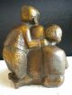 Achatit Figur Lesende Kinder Kindergruppe 60er 70er Jahre Handarbeit 1935b 1950-1999 Bild 2