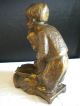 Achatit Figur Lesende Kinder Kindergruppe 60er 70er Jahre Handarbeit 1935b 1950-1999 Bild 3