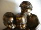 Achatit Figur Lesende Kinder Kindergruppe 60er 70er Jahre Handarbeit 1935b 1950-1999 Bild 5