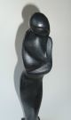 Skulptur,  Plastik Aus Bronze,  Anmutige Frau,  Massiv,  3,  5 Kg,  Groß,  36 Cm, 1950-1999 Bild 1