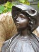 Frankreich Antike Jugendstil Büste Damen Büste Frauenbüste 1900 Shabby Chic 1900-1949 Bild 8