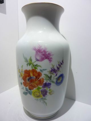 Meissen Große Vase Blumenvase Schwertermarke Bild