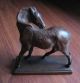 Skulptur Von Albert Hinrich Hussmann Pferd Stehend Signiert Bronze,  Rar Nach Form & Funktion Bild 2
