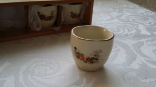 Alte,  Hochwertige,  Chinesische Teetassen – Mit Blumenmotiv – Mit Muster – Tassen Bild