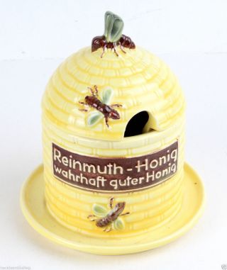 Hummel Honigtopf Werbung Reinmuth - Honig Wahrhaft Guter Honig 1957 Bild