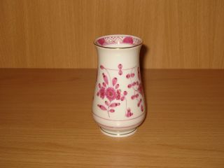 Meissen Indisch Purpur - Gold Reich 1 Vase H 10,  7 Cm 1.  Wahl 1980 Top Bild
