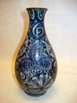 Art Deco Keramik Vase,  Wohl Ernst Huber Für Franz Schleiss Gmundner Keramik Bild