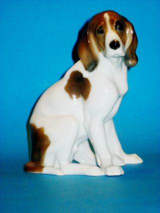 Ens Volkstedt Porzellan Figur Porzellanfigur Setter Pointer Hund Handgemalt Bild