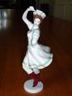 Tänzerin Aus Porzellan,  Ungarn,  Ca.  80 - 100 Jahre Alt,  30 Cm Figuren Bild 1