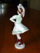 Tänzerin Aus Porzellan,  Ungarn,  Ca.  80 - 100 Jahre Alt,  30 Cm Figuren Bild 2