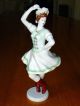 Tänzerin Aus Porzellan,  Ungarn,  Ca.  80 - 100 Jahre Alt,  30 Cm Figuren Bild 5
