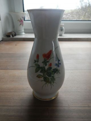 Meissener Porzellan Vase Ca.  17cm Hoch 1.  Wahl Bild