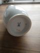 Meissener Porzellan Vase Ca.  17cm Hoch 1.  Wahl Meissen Bild 2