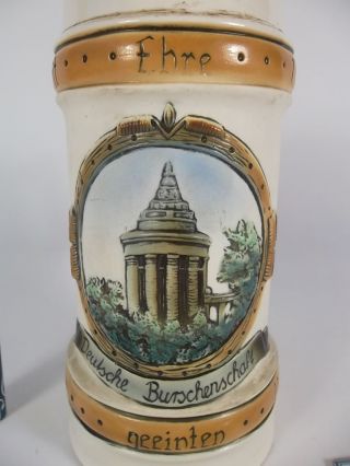 Antike Bierkrug Urburschenschaft Burschenschaftsdenkmal Ens Antique Beer Mug Bild