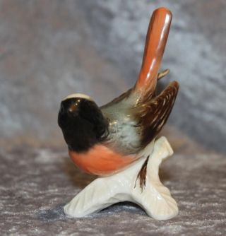 Goebel Porzellan - Vogel Gartenrotschwanz - Modell Nr.  38 016 - 10 - Glänzend Bild