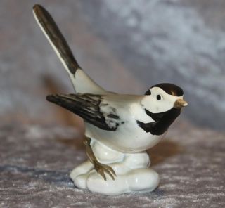 Goebel Porzellan - Vogel Bachstelze - Modell Nr.  38 025 - Matt - Selten Bild