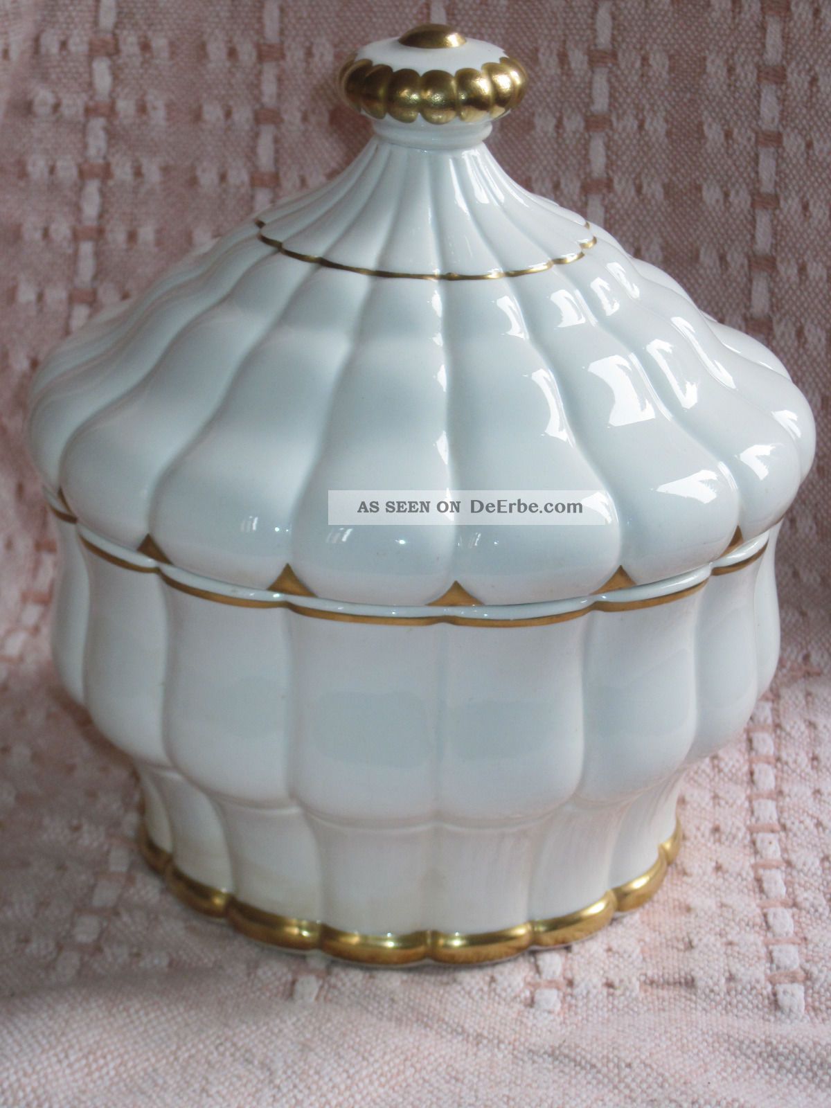 Alte Villeroy & Boch Entwurf Partz,  Konfektdose,  Anbietschale,  Deckeldose,  Keksdose Nach Marke & Herkunft Bild