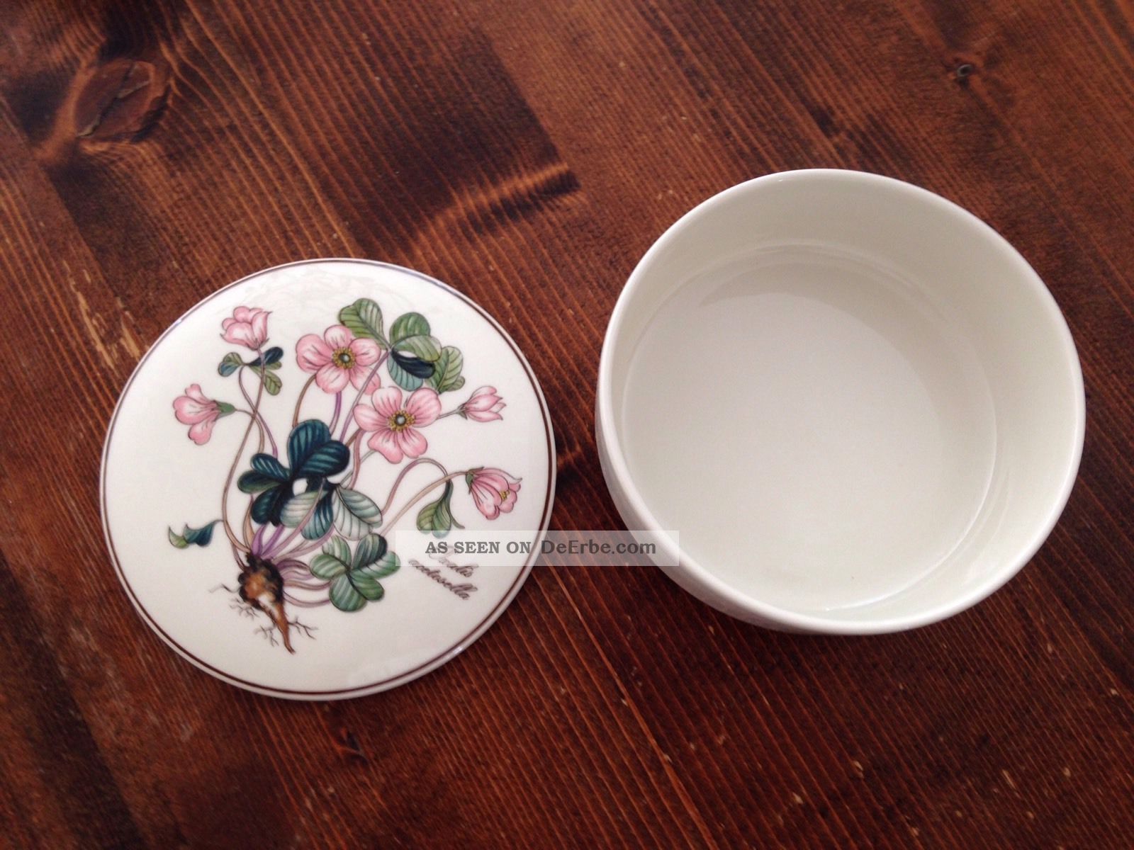 Villeroy & Boch Porzellan Deckeldose Botanica Blume Rosa