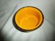 Keramik Schale Orange 11cm Durchmesser Futternapf Für Katze Hase Maus Ratte Nach Form & Funktion Bild 1