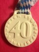 Goebel Medaille 40.  Geburtstag Von Utz Stocke 8.  Juli 1974 Hummel Werk Vtg Nach Marke & Herkunft Bild 1