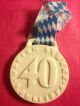 Goebel Medaille 40.  Geburtstag Von Utz Stocke 8.  Juli 1974 Hummel Werk Vtg Nach Marke & Herkunft Bild 3