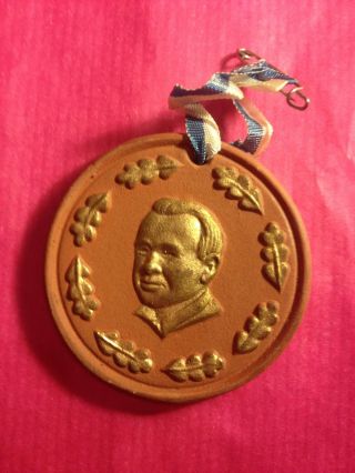 Goebel Geburtstags Medaille Franz Goebel 1904 - 1954 Jahre Keramik Hummel Werk Bild