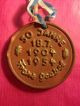 Goebel Geburtstags Medaille Franz Goebel 1904 - 1954 Jahre Keramik Hummel Werk Nach Marke & Herkunft Bild 2
