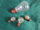 Konvolut Antik Glühbirne Glühlampe Glaskolben Milchglas Mundgeblasen Kugel - Form Original, vor 1960 gefertigt Bild 3
