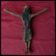 Korpus Kruzifix Romanisch 95cm Gross 16.  /17.  Jh Viernageltypus Holz RaritÄt Skulpturen & Kruzifixe Bild 5