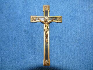 Kreuz Kreuzanhänger Reliquienkreuz Ca.  50 Jahre Alt Kruzifix Bild