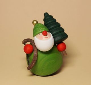 Picus Mit Weihnachtsbaum Exklusives Produkt Sammlerfigur Aus Dem Erzgebirge Bild