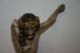 Christus - Jesus Kreuz Aus Haushaltsauflösung 67 Cm Hoch X 28 Cm Körpergröße Skulpturen & Kruzifixe Bild 7