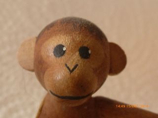 Karl Max Dittmann,  3 Kleine Affen,  Holzfiguren,  Zum Restaurieren Bild