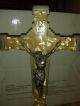 Altarkreuz Pax Mit Perlmutt Ganz Tolles Kreuz Religiöse Volkskunst Bild 3