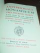 Antiphonale Monasticum Pro Diurnis Horis Juxta Vota Von 1934 Messbuch Liturgie Kirchliches Gerät & Inventar Bild 1