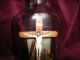 Eingericht,  Klosterarbeit,  Geduldflasche,  Mit Sterbezettel Klosterarbeiten Bild 9