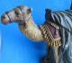 Sehr Altes Großes Kamel,  Große Heilige Drei Könige - Alte Gips Krippenfiguren Krippen & Krippenfiguren Bild 1