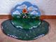 Hubrig Volkskunst Erzgebirge - Sommerwiese Mit Himmel - Ca.  23 X 16 X 15 Cm Objekte nach 1945 Bild 2